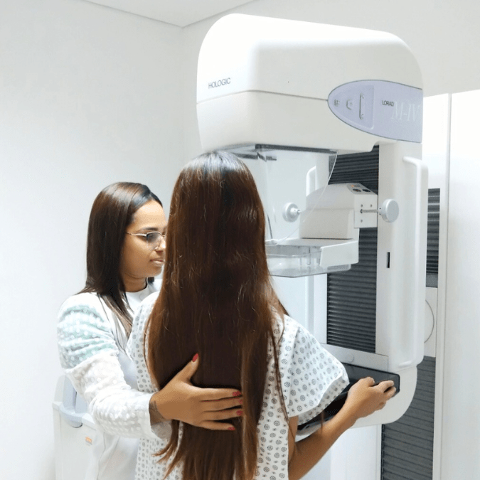 paciente mamografia